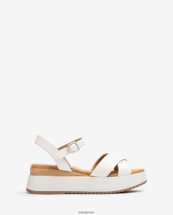 άσπρο 84Z4P342 γυναίκες Unisa πέδιλο με σόλα σε στυλ sneaker