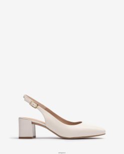 άσπρο 84Z4P496 γυναίκες Unisa πλάτη με φαρδύ τακούνι