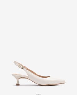 άσπρο 84Z4P514 γυναίκες Unisa δερμάτινη σφεντόνα πλάτη