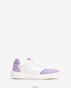 άσπρο 84Z4P651 γυναίκες Unisa sneaker με μύτη και τακούνι σε αντίθεση