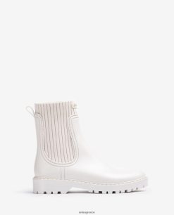 άσπρο 84Z4P860 γυναίκες Unisa μποτάκια supersoft Wellington