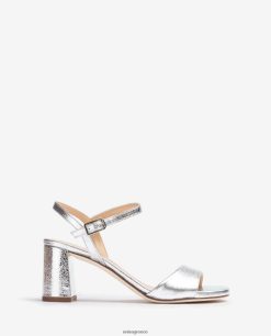 ασήμι 84Z4P199 γυναίκες Unisa πέδιλο τετράγωνης σόλας