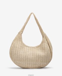 καφέ 84Z4P1103 γυναίκες Unisa μεγάλη τσάντα ώμου