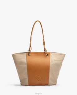 καφέ 84Z4P1105 γυναίκες Unisa τσάντα αγορών ecolino