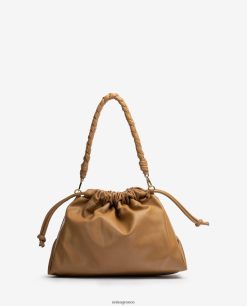 καφέ 84Z4P1130 γυναίκες Unisa μεγάλη βολάν τσάντα