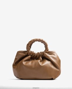 καφέ 84Z4P1174 γυναίκες Unisa τσάντα στρογγυλής λαβής