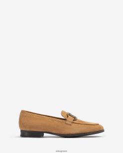 καφέ 84Z4P1282 γυναίκες Unisa loafers με τελειώματα