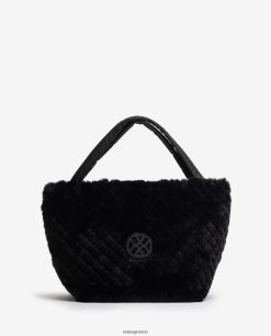 μαύρος 84Z4P1135 γυναίκες Unisa μεγάλη τσάντα από μαλακό ύφασμα