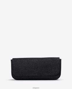 μαύρος 84Z4P1201 γυναίκες Unisa γυαλιστερή υφασμάτινη τσάντα για πάρτι