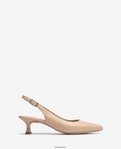 μπεζ 84Z4P515 γυναίκες Unisa δερμάτινη σφεντόνα πλάτη