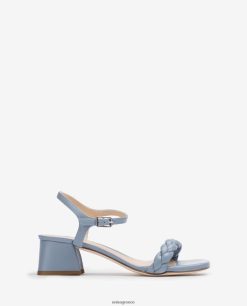 μπλε 84Z4P147 γυναίκες Unisa σανδάλι με λουράκι πλεγμένο