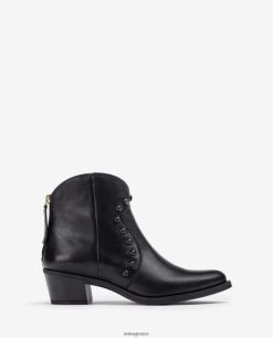 μόδα 84Z4P1015 γυναίκες Unisa Μποτάκι αστραγάλου σε στυλ καουμπόη με καρφιά