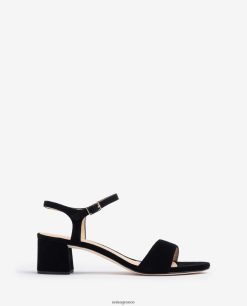 μόδα 84Z4P379 παιδιά Unisa σουέτ σανδάλια με φαρδύ τακούνι