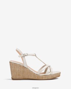 μόδα 84Z4P440 γυναίκες Unisa πέδιλα με λουστρίνι από σφήνα λουστρίνι