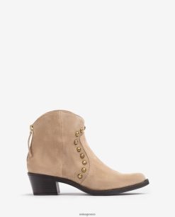 μόδα 84Z4P913 γυναίκες Unisa Μποτάκι αστραγάλου σε στυλ καουμπόη με καρφιά