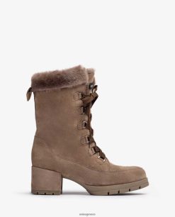 μόδα 84Z4P932 παιδιά Unisa μποτάκια σουέντ με μεσαίο τακούνι με κορδόνια