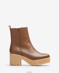 μόδα 84Z4P950 παιδιά Unisa δερμάτινα μποτάκια με εσωτερικό φερμουάρ