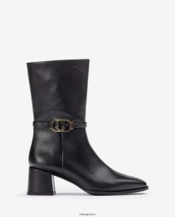 μόδα 84Z4P986 γυναίκες Unisa τετράγωνο δερμάτινο μποτάκι