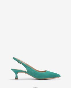 πράσινος 84Z4P507 γυναίκες Unisa σουέτ σφεντόνα πλάτη