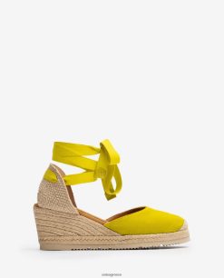 πράσινος 84Z4P703 γυναίκες Unisa Εσπαντρίγια με λουράκι αστραγάλου d'orsay με κορδόνι