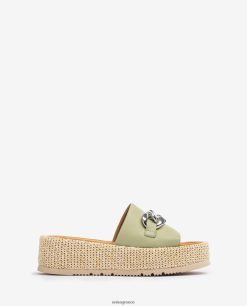 πράσινος 84Z4P800 γυναίκες Unisa σανδάλι με αλυσίδα στο βαμπ