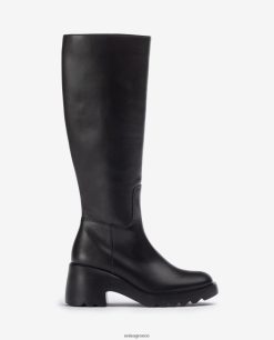 χαριτωμένος 84Z4P1035 γυναίκες Unisa δερμάτινο μποτάκι με σόλα από καουτσούκ