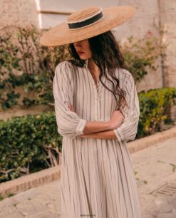 χαριτωμένος 84Z4P1252 γυναίκες Unisa μακρύ φόρεμα σε στυλ χιτώνα