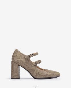 χαριτωμένος 84Z4P1306 γυναίκες Unisa αντλία με διπλή πόρπη