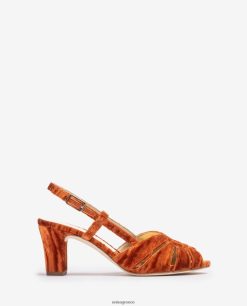 χαριτωμένος 84Z4P1318 γυναίκες Unisa σανδάλι από βελούδο