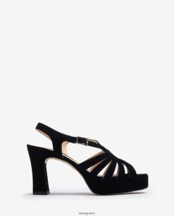 χαριτωμένος 84Z4P232 γυναίκες Unisa σουέντ πέδιλο με τιράντες