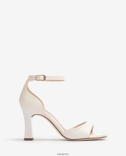 χαριτωμένος 84Z4P451 γυναίκες Unisa δερμάτινο πέδιλο με λουράκι αστραγάλου