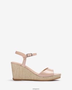 χαριτωμένος 84Z4P492 γυναίκες Unisa σανδάλι με τακούνι με σφήνα raffia